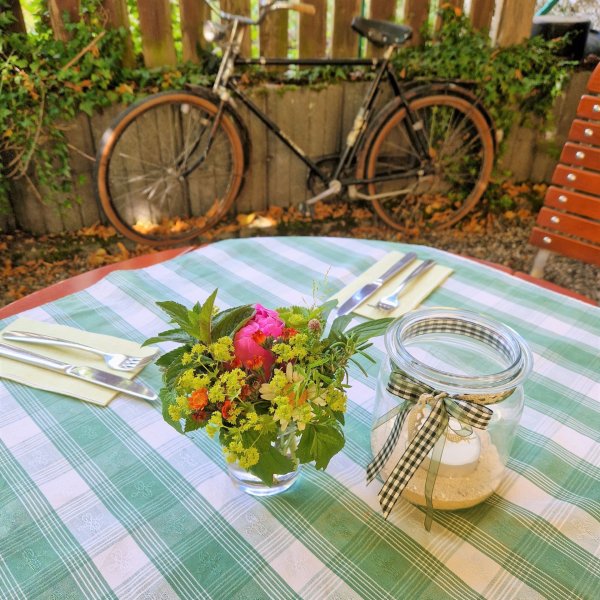 schattiger   Biergarten